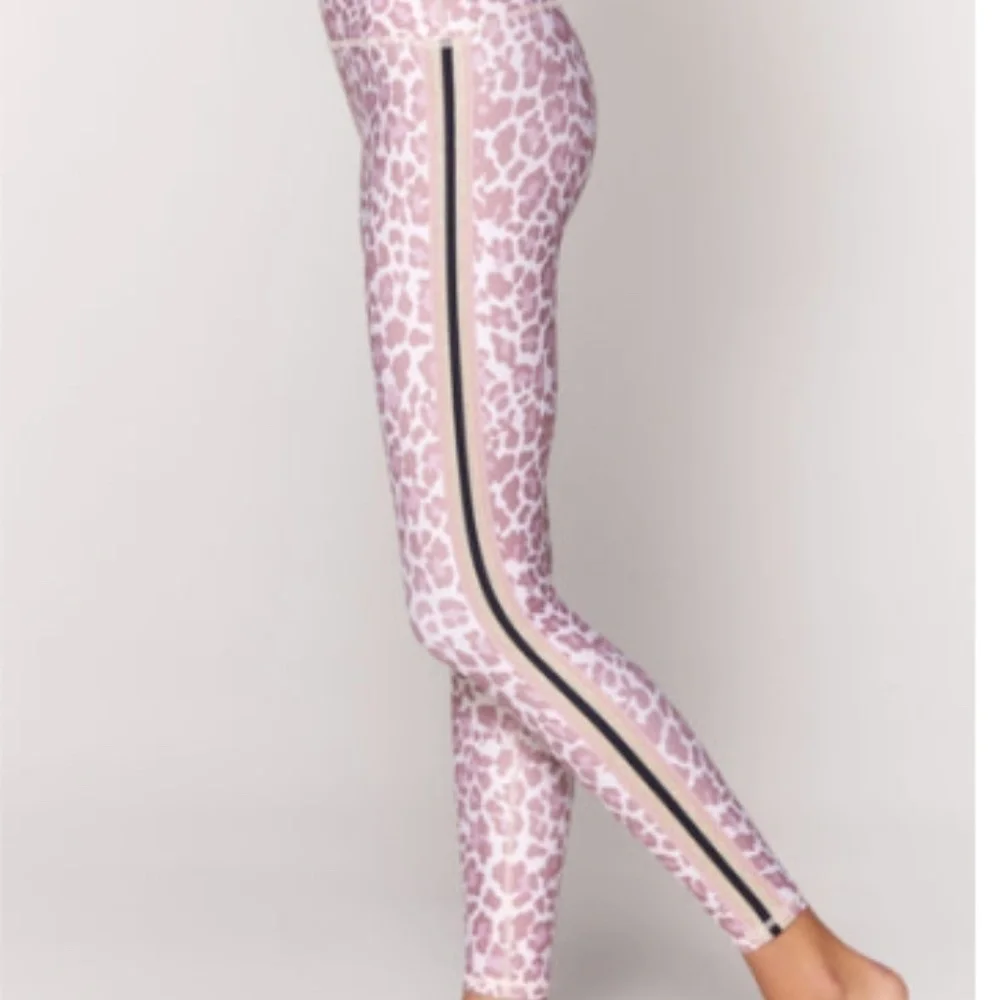 SPIRITUAL Gangster Intent High Waist 7/8 Legging Desert Leopard Print XS - Picture 2 of 5
